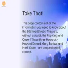 take-that.co.uk take-that.co.uk