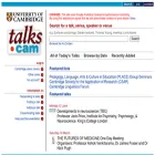 talks.cam.ac.uk talks.cam.ac.uk