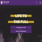 taylor.edu taylor.edu