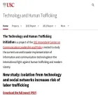 technologyandtrafficking.usc.edu technologyandtrafficking.usc.edu