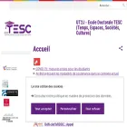 tesc.univ-tlse2.fr tesc.univ-tlse2.fr