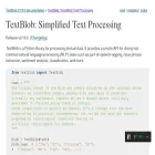 textblob.readthedocs.org