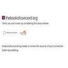 thebookofconcord.org thebookofconcord.org