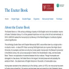 theexeterbook.exeter.ac.uk theexeterbook.exeter.ac.uk
