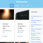 theholyscript.com theholyscript.com