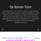 thekoreantutor.com thekoreantutor.com
