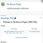 thereevesproject.org