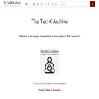 thetedkarchive.com thetedkarchive.com