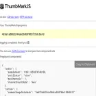 thumbmarkjs.com thumbmarkjs.com