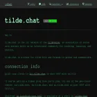 tilde.chat tilde.chat