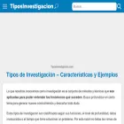 tiposinvestigacion.com tiposinvestigacion.com