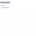 tobix.github.io tobix.github.io