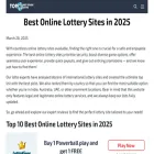top10bestonlinelotto.com top10bestonlinelotto.com
