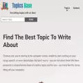 topicsbase.com topicsbase.com