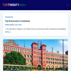 toptwentyindia.com toptwentyindia.com