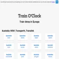 trainoclock.com trainoclock.com