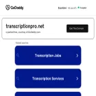transcriptionpro.net transcriptionpro.net