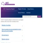 transparency.aec.gov.au transparency.aec.gov.au