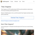 tribesrevengeance.net tribesrevengeance.net