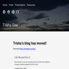 trishagee.github.io trishagee.github.io