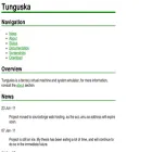tunguska.sourceforge.net