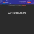 ulsterplacenames.org ulsterplacenames.org