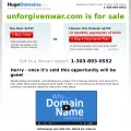 unforgivenwar.com