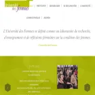 universitedesfemmes.be universitedesfemmes.be