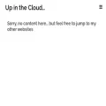 up-in-the.cloud