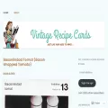 vintagerecipecards.com