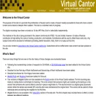 virtualcantor.com virtualcantor.com