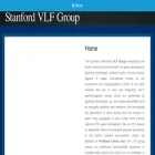 vlf.stanford.edu vlf.stanford.edu