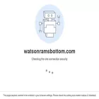 watsonramsbottom.com watsonramsbottom.com