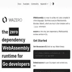 wazero.io wazero.io