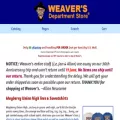 weaversdepartmentstore.com