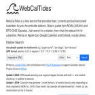 webcaltides.org webcaltides.org