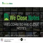 weclosenotes.com weclosenotes.com