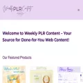 weeklyplrcontent.com