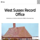 westsussexrecordofficeblog.com westsussexrecordofficeblog.com