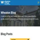 wheatoncollege.blog