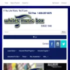 whitesmusicbox.com whitesmusicbox.com