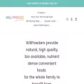 willpowders.com