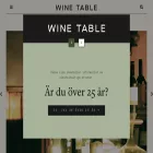 winetable.se winetable.se