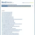 worddetector.com