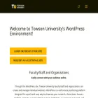 wp.towson.edu wp.towson.edu