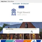 wrightlibrary.org wrightlibrary.org