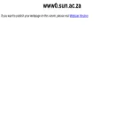 www0.sun.ac.za www0.sun.ac.za