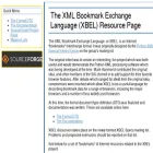 xbel.sourceforge.net