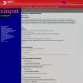 xinput.sourceforge.net xinput.sourceforge.net