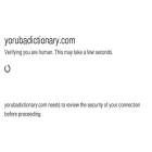 yorubadictionary.com yorubadictionary.com